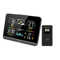 Rádiom riadená meteorologická stanica JVD RB3408